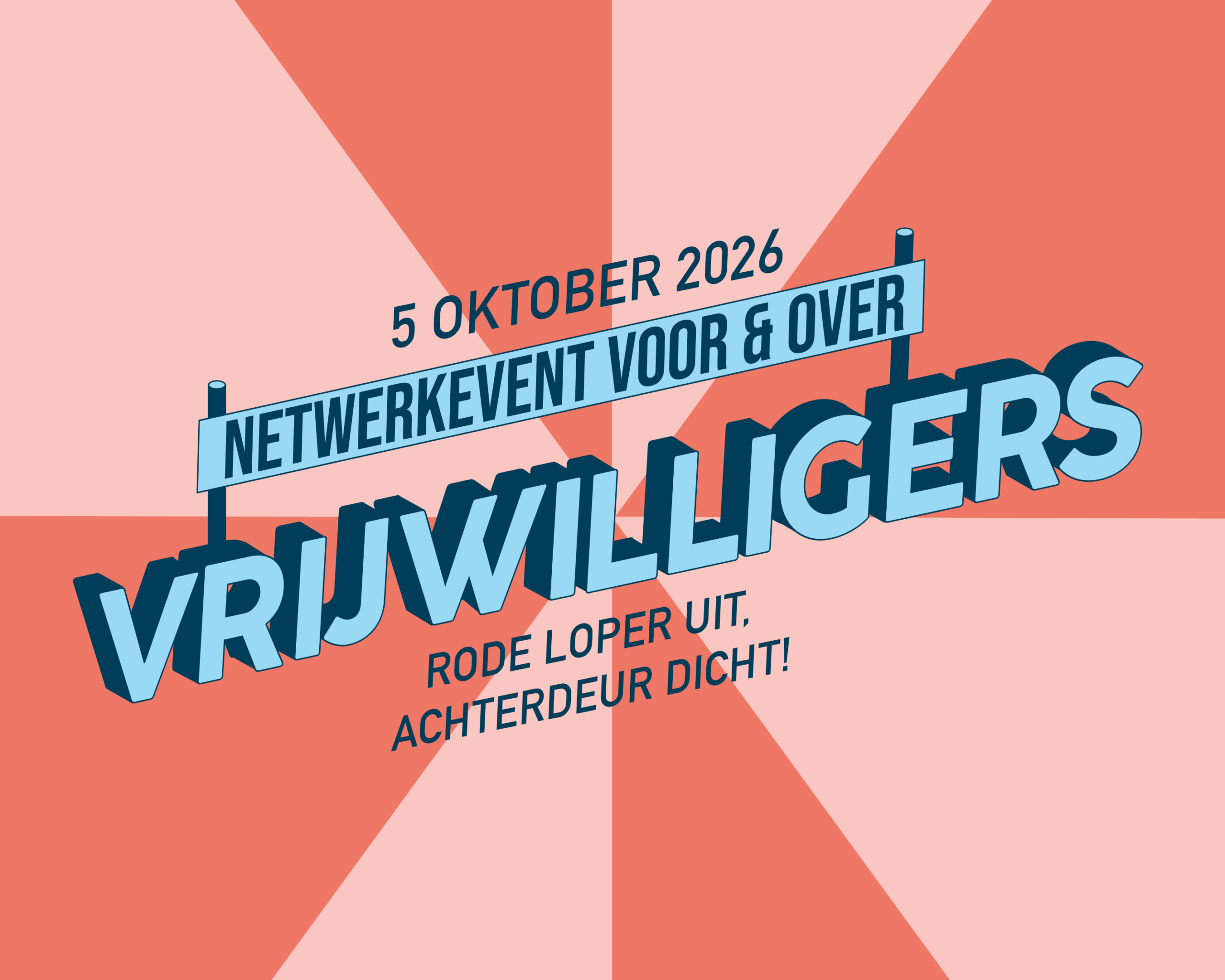 Netwerkevent voor & over vrijwilligers